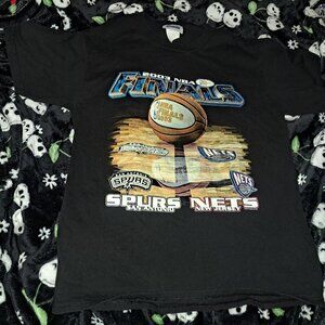 Vintage 2003 Spurs vs Nets NBA finals shirt